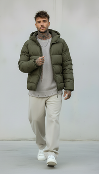 GIUBBINO PIUMINO CON CAPPUCCIO - ONLY&SONS - ART. 22034836