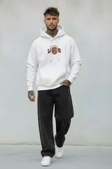 FELPA CON CAPPUCCIO LAKERS   - B.U. - ART. W25 / H 54
