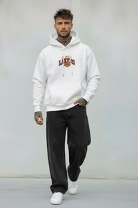 FELPA CON CAPPUCCIO LAKERS   - B.U. - ART. W25 / H 54