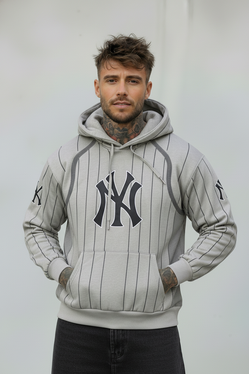 FELPA CON CAPPUCCIO YANKESS TAZMANIA - B.U. - ART. W25 / H - 16