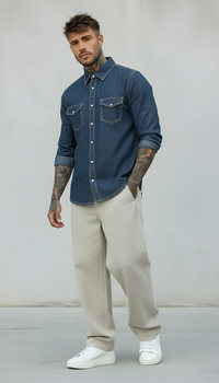 CAMICIA DI JEANS - ONLY&SONS - ART. 22023247