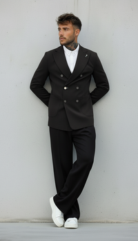 GIACCA TECNICA DOPPIO PETTO - BERNA - *ART. 2433071 - COL. NERO