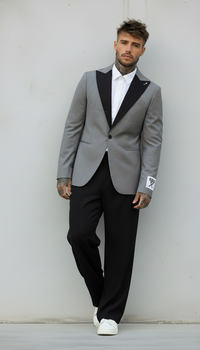 GIACCA SCIALLATA - BERNA - *ART. 23321414 - COL. GRIGIO