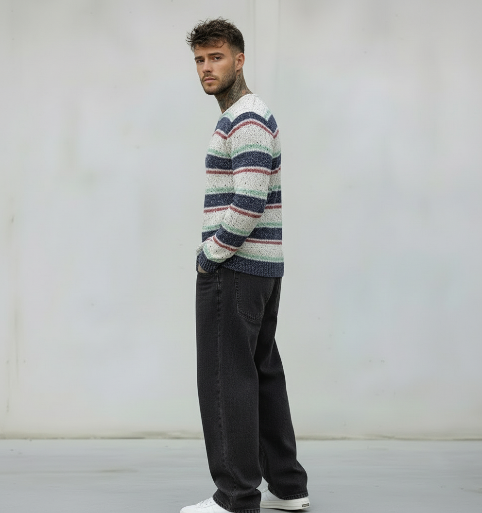 T10 MAGLIONCINO IN FILO - ONLY&SONS - ART. 22012482 - COL. MAJOLICA BLUE