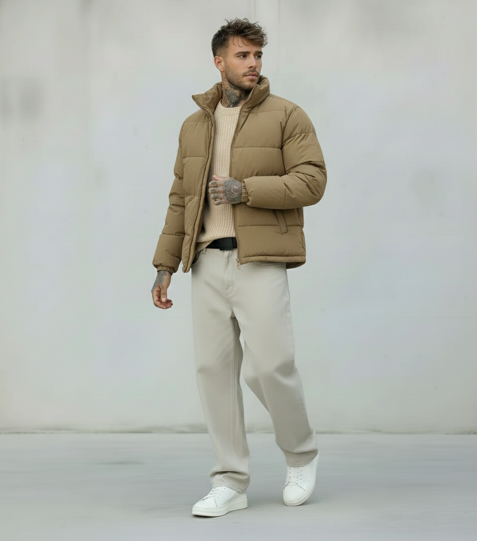 GIUBBINO PUFFER - ONLY&SONS - ART. 22034718 - COL. WALNUT