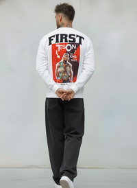 FELPA GIROCOLLO MIKE TYSON - E. - ART. FIRST THE REAL STAR "THE KING IS BACK"