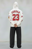 FELPA CON CAPPUCCIO JORDAN 23   - B.U. - ART. W25 / H 55