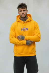 FELPA CON CAPPUCCIO LAKERS   - B.U. - ART. W25 / H 54