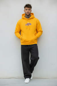 FELPA CON CAPPUCCIO LAKERS   - B.U. - ART. W25 / H 54