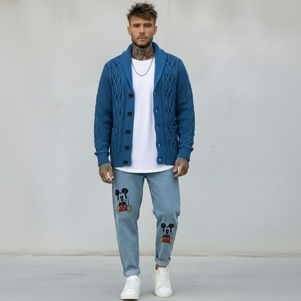 GIACCA MAGLIA COLLO SCIALLATO - BERNA - *ART. 233033