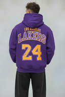 FELPA CON CAPPUCCIO LAKERS   - B.U. - ART. W25 / H 54
