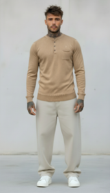 SERAFINO BOTTONI CON TASCHINO MAGLIA - BERNA - *ART. 230111245 - COL. COLONIALE