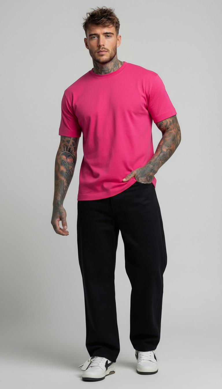 T-SHIRT OVERSIZE INTERLOCK PIU' COLORI - BERNA - ART. 261094  - 252023 - 251088