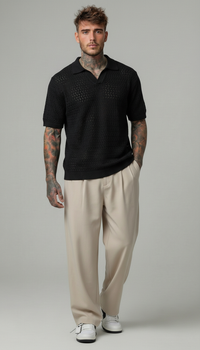 POLO  IN MAGLIA TRAFORATA  - ONLY&SONS - ART. 22037952