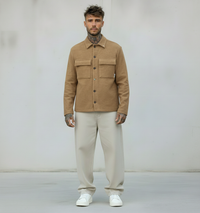 CAMICIONE OVERSHIRT CON MAXI TASCHE - BERNA - ART. 252125250 - COL. TERRA