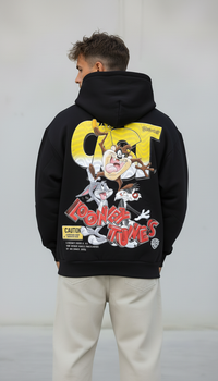 FELPA CON CAPPUCCIO LOONEY TUNES   - B.U. - ART. W 25 / H 49