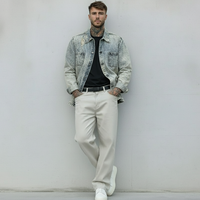 GIACCA CAMICIA JEANS - BERNA - ART. 21013430 - COL. DENIM ROTTURE