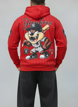 FELPA CON CAPPUCCIO YANKESS TAZMANIA - B.U. - ART. W25 / H - 16