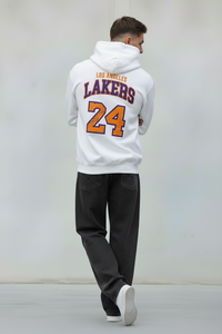 FELPA CON CAPPUCCIO LAKERS   - B.U. - ART. W25 / H 54