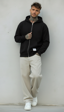 FELPA BOXY FIT CON CAPPUCCIO + ZIP - ONLY&SONS - ART. 22035193 -