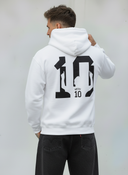 FELPA CON CAPPUCCIO - E. - ART. MESSI