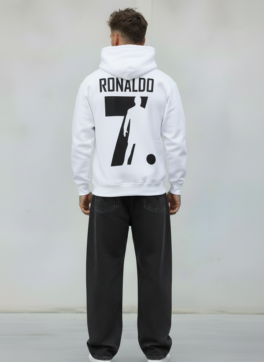 FELPA CON CAPPUCCIO - E. - ART. RONALDO 7