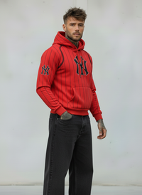 FELPA CON CAPPUCCIO YANKESS TAZMANIA - B.U. - ART. W25 / H - 16