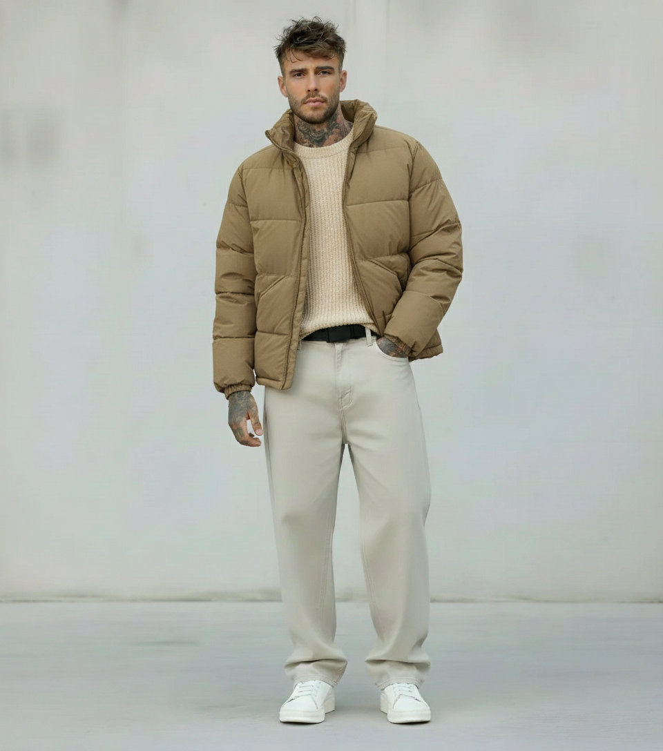 GIUBBINO PUFFER - ONLY&SONS - ART. 22034718 - COL. WALNUT