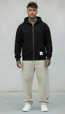 FELPA ONLY&SONS BOXY FIT CON CAPPUCCIO + ZIP  ONLY&SONS - ART. 22035193