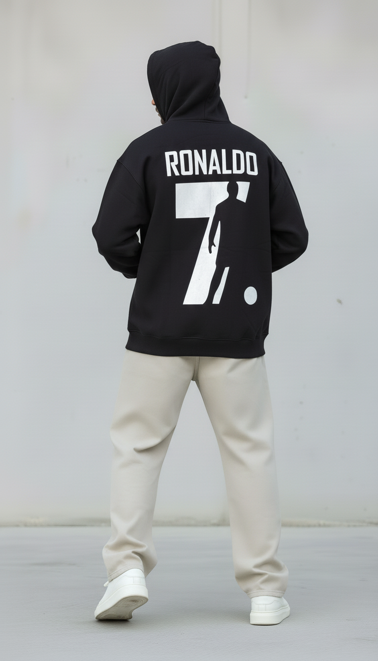 FELPA CON CAPPUCCIO - E. - ART. RONALDO 7