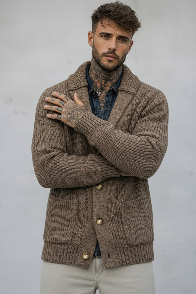 CARDIGAN - BERNA-  *ART. 23300628 - COL. TORTORA