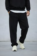 PANTALONE IN  FELPA TUTA PALAZZO NERVATURA - BERNA - ART. 252393