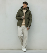 GIUBBINO CON CAPPUCCIO OUTDOOR JACKET - BERNA - ART. 2462346 - COL. VERDE