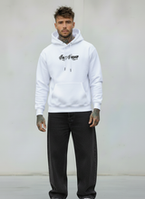 FELPA CON CAPPUCCIO BUGS BUNNY - B.U. - ART. W25 / H - 41 COL BIANCO