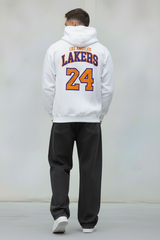 FELPA CON CAPPUCCIO LAKERS   - B.U. - ART. W25 / H 54