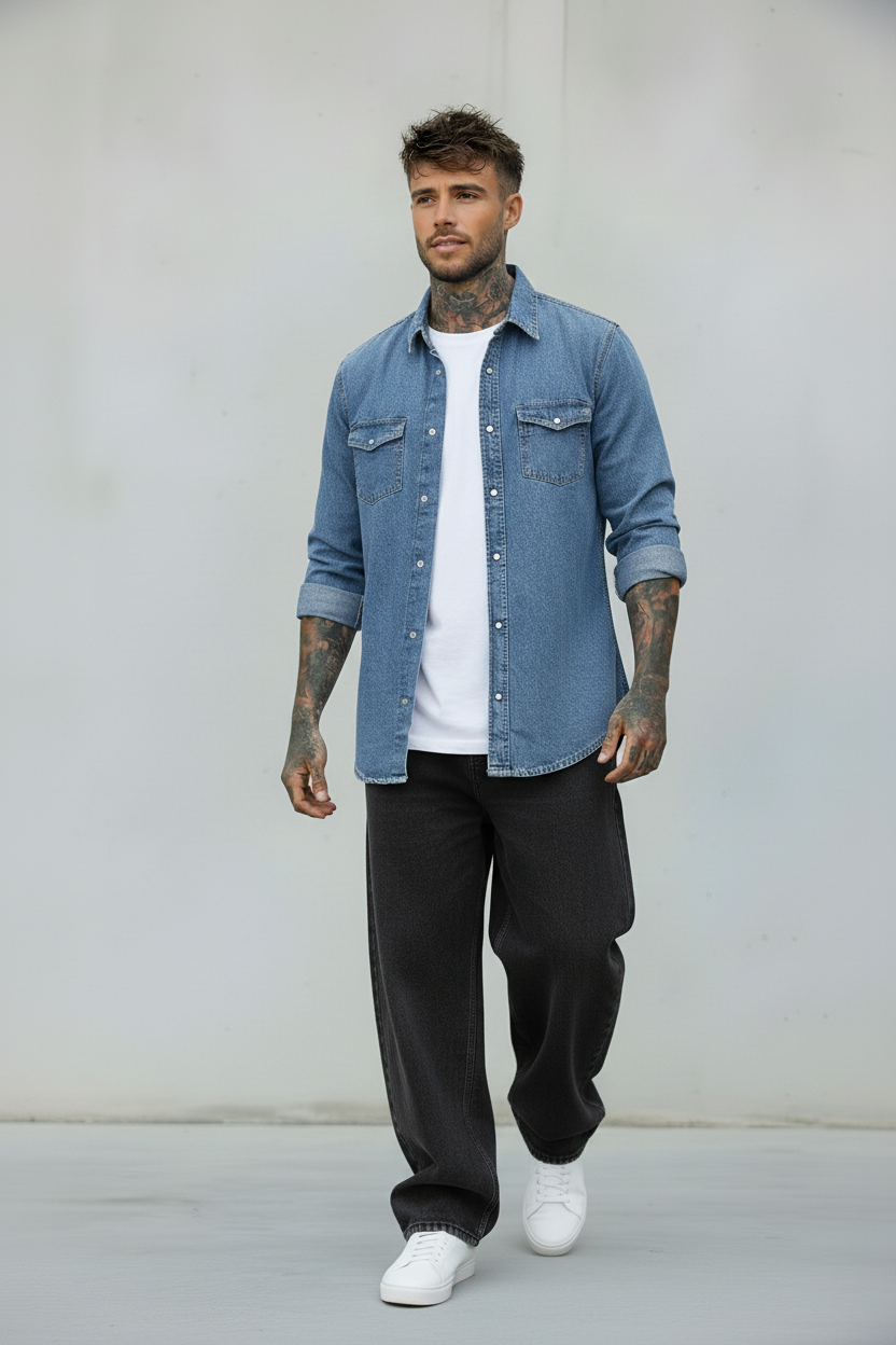 CAMICIA DI JEANS - ONLY&SONS - ART. 22023247