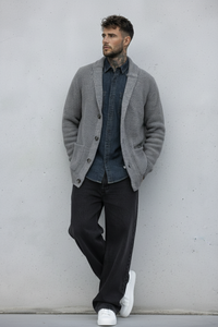 CARDIGAN - BERNA-  *ART. 23300614 - COL. GRIGIO