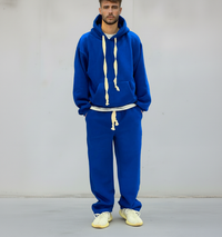 COMPLETO FELPA + PANTALONE TUTA - HAMEN - ART. TOMA - COL. BLU ROYAL