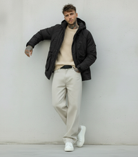 GIUBBINO CON CAPPUCCIO OUTDOOR JACKET - BERNA - ART. 2462341 - COL. NERO