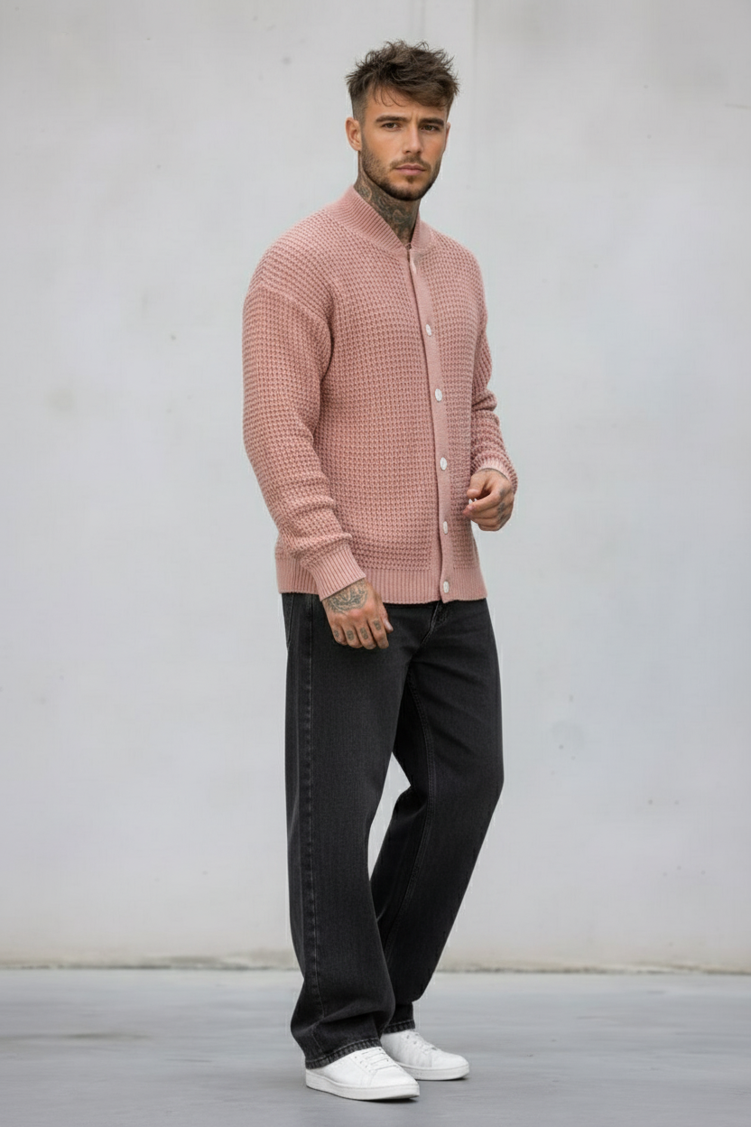 CARDIGAN BOMBER PUNTO PANNOCCHIA - BERNA - ART. 2510096