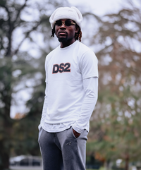 T-SHIRT STAMPA LOGO - DS2 - ART. FW25235 - COL. OFF WHITE