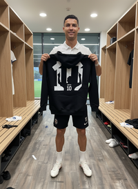 FELPA CON CAPPUCCIO - E. - ART. MESSI