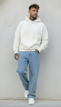 FELPA CON CAPPUCCIO OBLO' - BERNA -  *ART. 252021