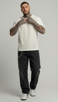 JEANS UOMO  LOOSE FIT  BLACK - ONLY&SONS - ART. 22026778