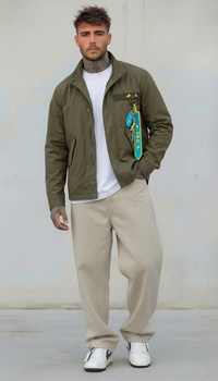 GIUBBINO UOMO PARKA CON GILET REMOVIBILE VERDE - BERNA - ART. 261288 - 30