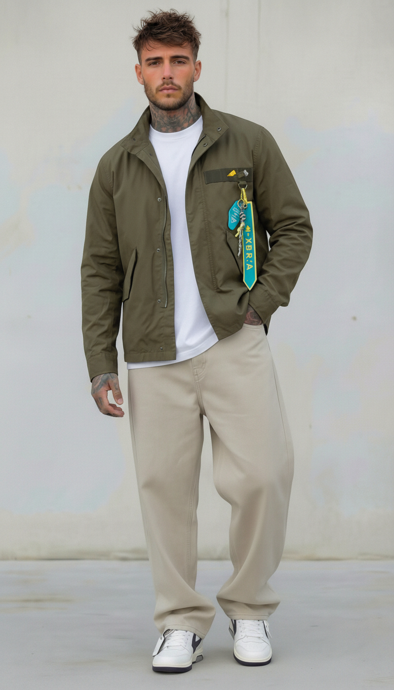 GIUBBINO UOMO PARKA CON GILET REMOVIBILE VERDE - BERNA - ART. 261288 - 30