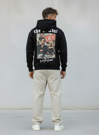 FELPA CON CAPPUCCIO AL PACINO SCARFACE - E. - ART. THE BRUTAL - NERO