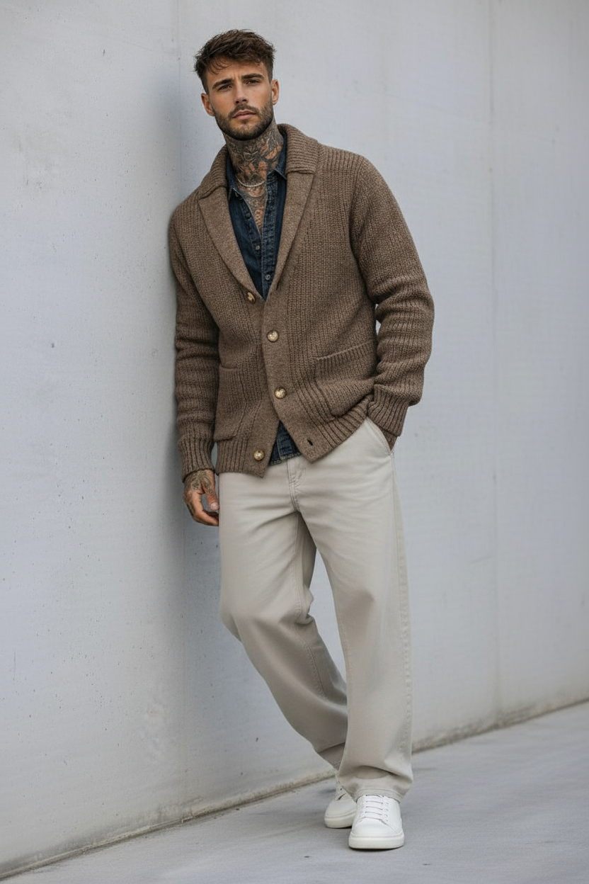 CARDIGAN - BERNA-  *ART. 23300628 - COL. TORTORA