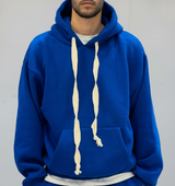 COMPLETO FELPA + PANTALONE TUTA - HAMEN - ART. TOMA - COL. BLU ROYAL