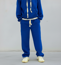 COMPLETO FELPA + PANTALONE TUTA - HAMEN - ART. TOMA - COL. BLU ROYAL